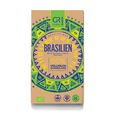 Georgia Ramon - Brazil 60% Dark Milk Chocolate
