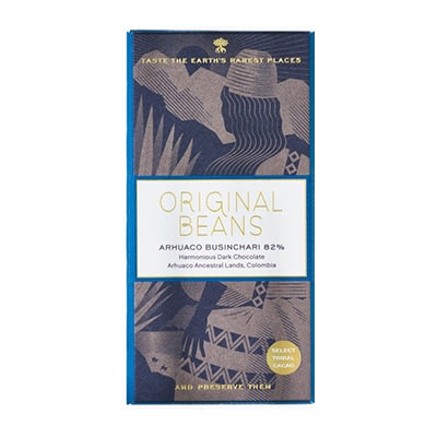 Original Beans - Colombia Arhuaco Businchari Dark 82% (Carton of 13)
