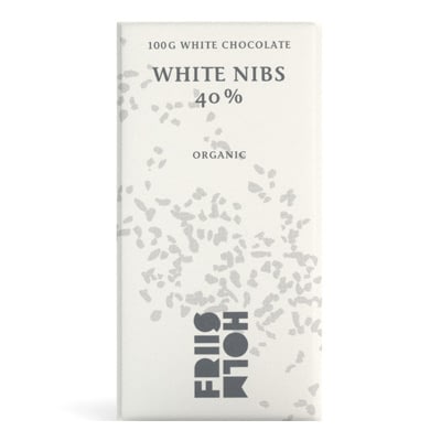Friis Holm - White 40% with Cocoa Nibs