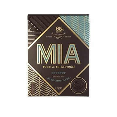 MIA - 65% Dark Chocolate with Coconut (Carton of 10)