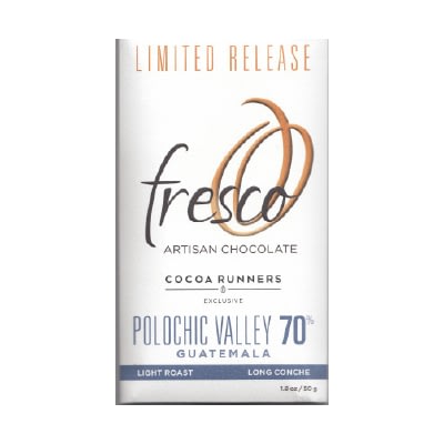 Fresco - Guatemala Polochic Valley 70% Dark Chocolate - Cocoa Runners Exclusive