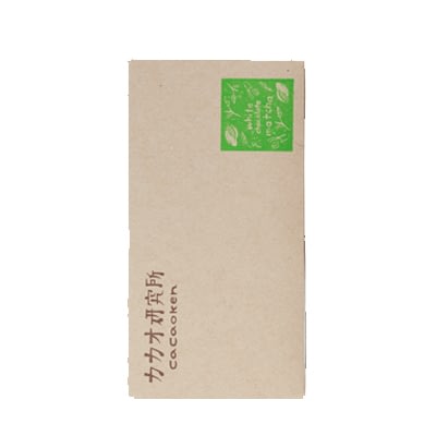 Cacaoken - Matcha Infused White Chocolate Bar