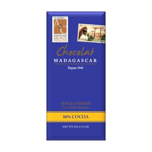 Chocolat Madagascar - Dark Milk 80%
