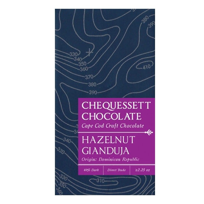 Chequessett - Gianduja, Dominican Republic 40% Chocolate