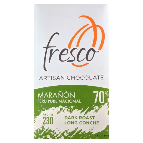 Fresco - 230 Peru, Maranon, Dark Roast, Long Conche 70% Dark