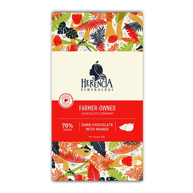 Herencia Esmeraldas - Ecuador 70% with Mango