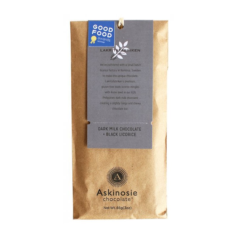 Askinosie - Davao, Philippines 62% Milk with Liquorice