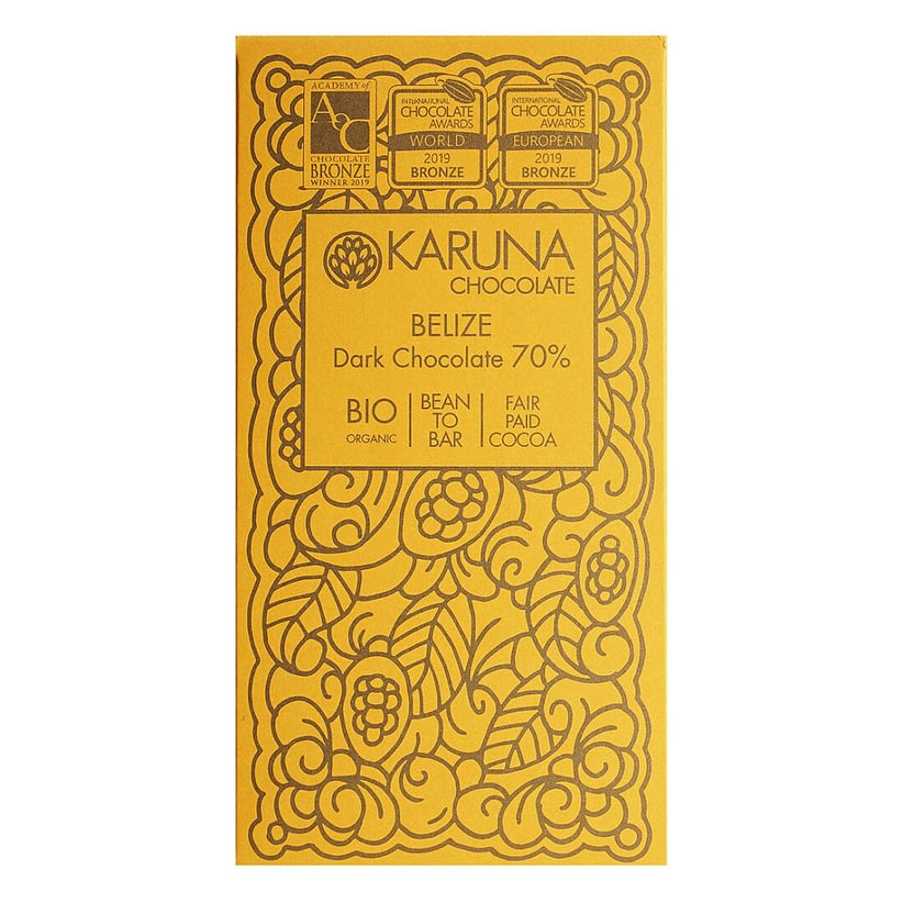 Karuna - Belyzium, Belize 70% Dark Fast Dried