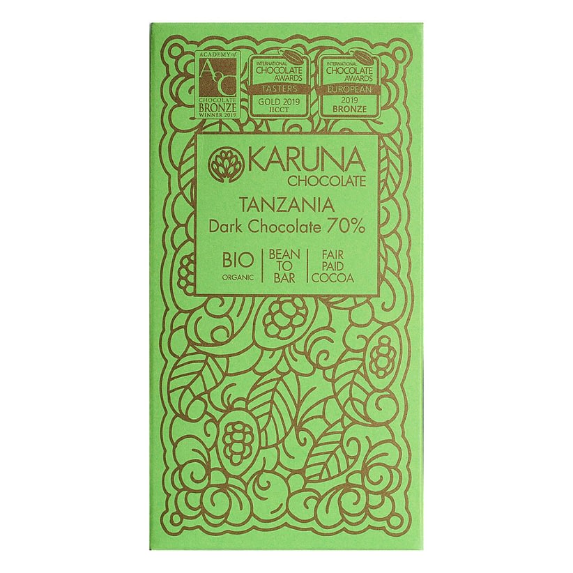 Karuna - Kokoa Kamili, Tanzania 70% Dark