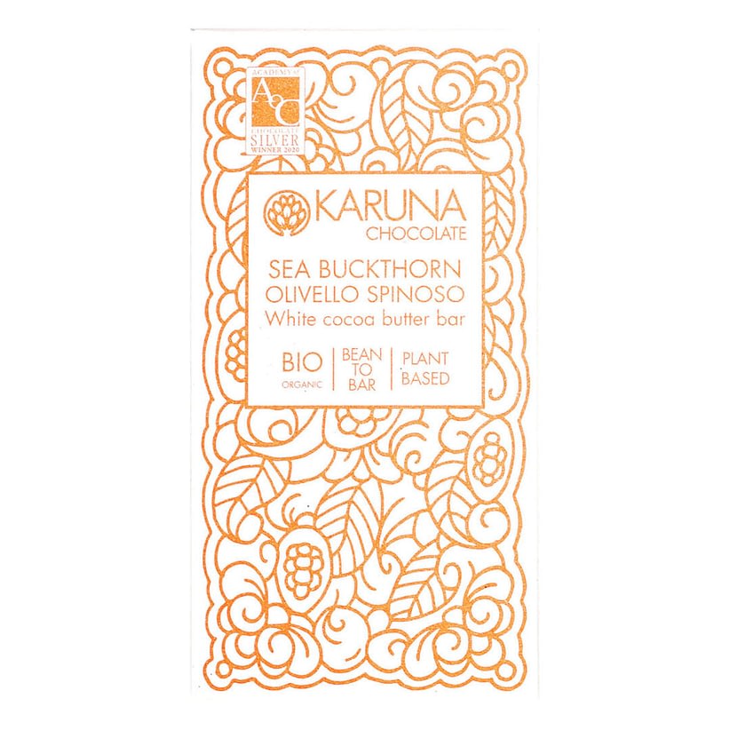 Karuna - Vegan White 39% with Sea Buckthorn