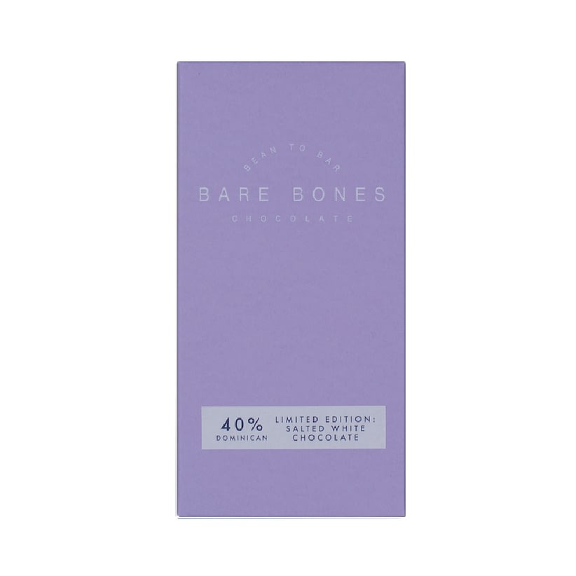 Bare Bones - Dominican Republic, 40% White Bar