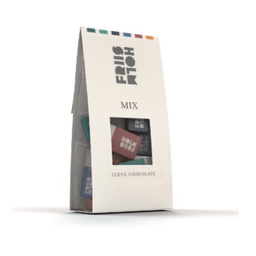 Friis Holm - 12x 5G taster bars (Mixed - Dark and Milk)