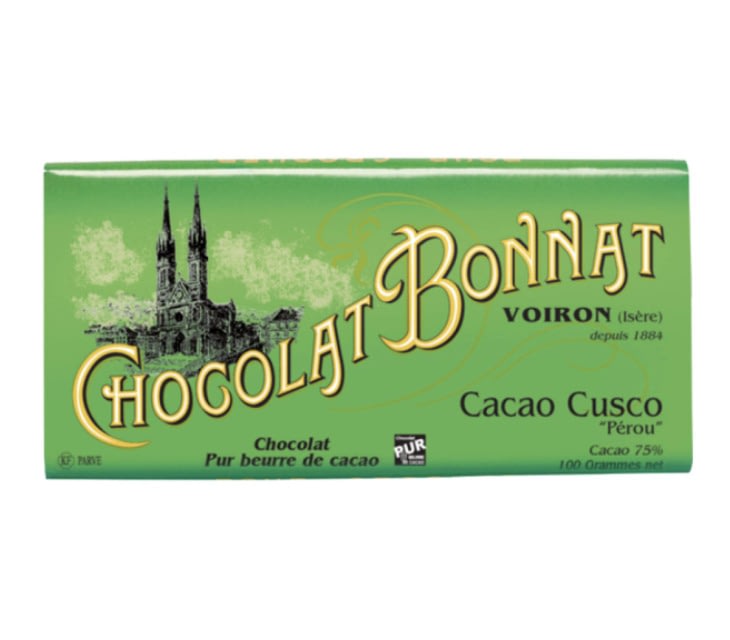 Bonnat - Cacao Cusco, Peru, Dark 75%