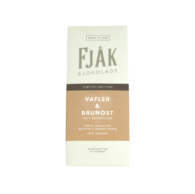 Fjak - White Chocolate, Waffles, Brown Cheese