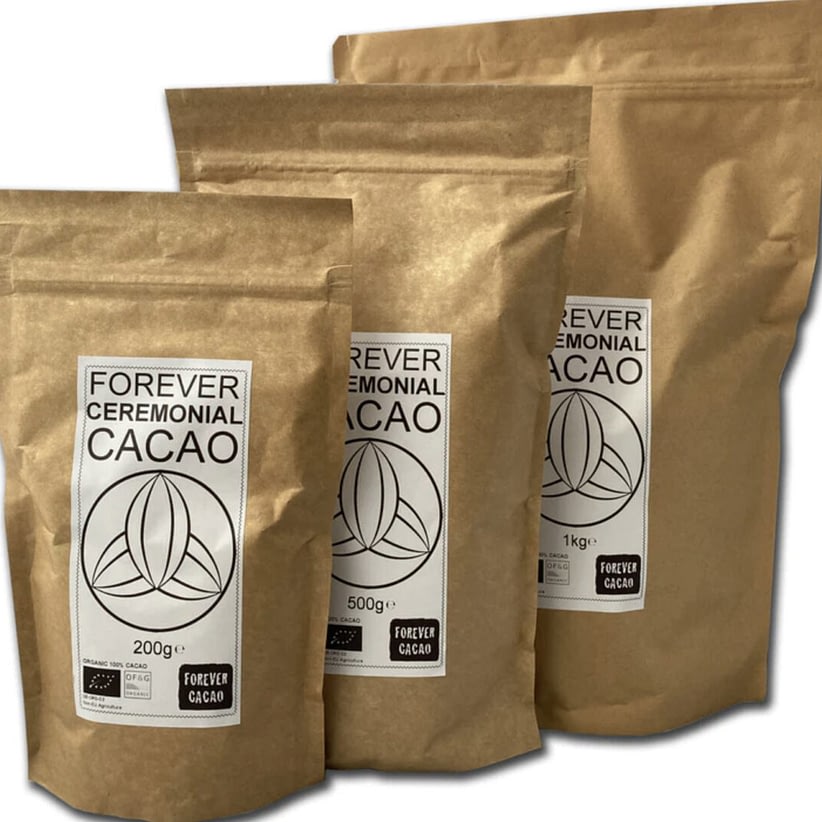 Forever Cacao - Ashaninka, Peru 100% Ground Paste (Ceremonial Cacao, 200g)