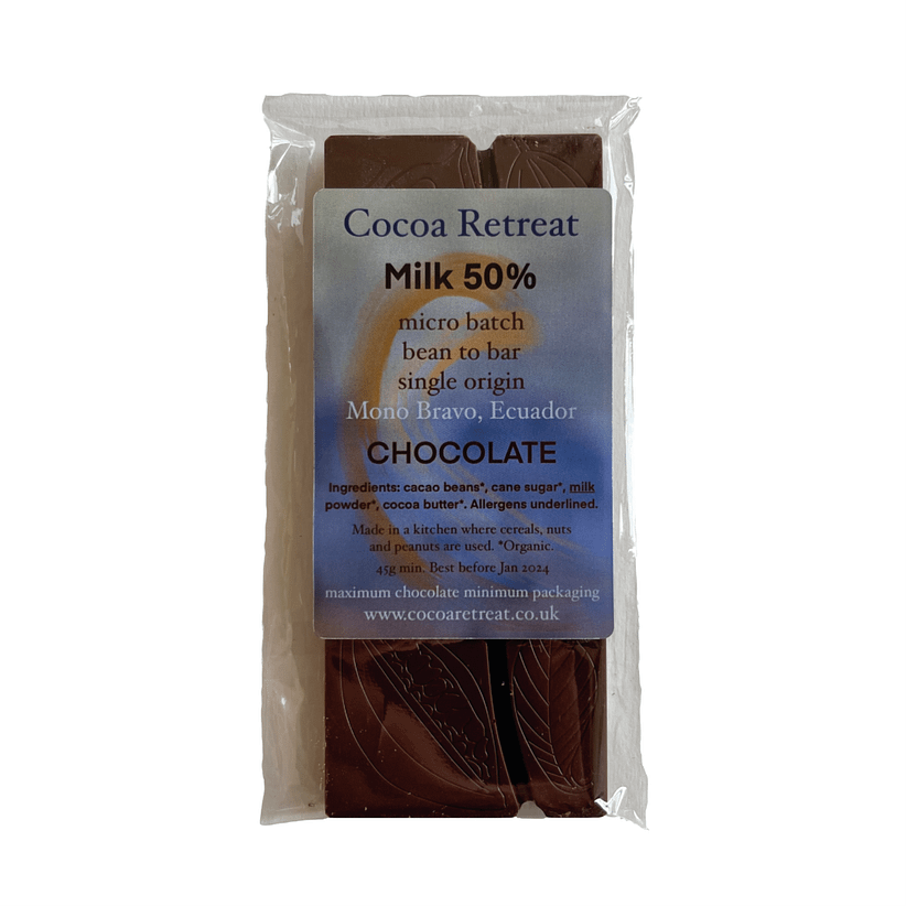 Cocoa Retreat - Mono Bravo, Ecuador Milk 50%