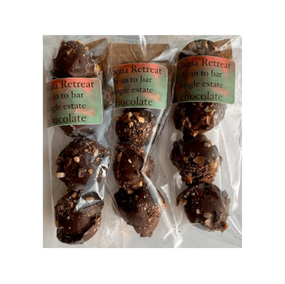 Cocoa Retreat - Cobnut and Cocoa Clusters (Truffles)