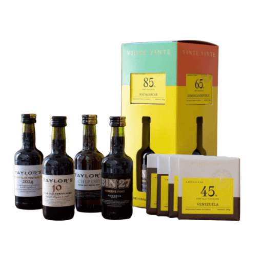 Vinte Vinte - 4x Ports and 4x Chocolates