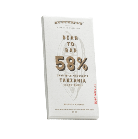 Butterfly - Kokoa Kamili, Tanzania Dark Milk 58%