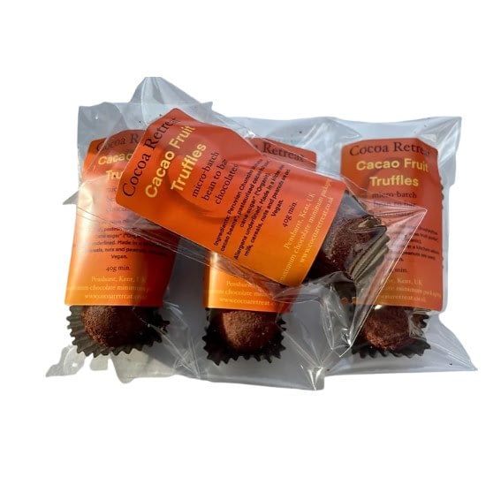 Cocoa Retreat - Peru, Cacao Pulp Dark Truffles 73%