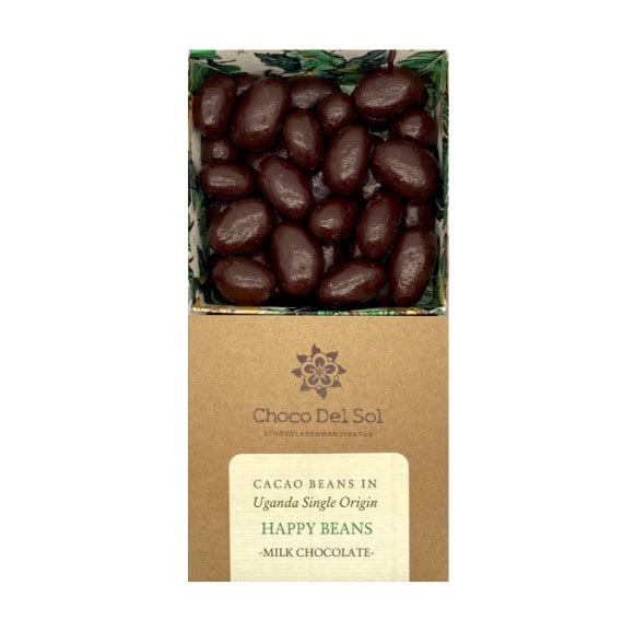 Choco Del Sol - Happy Beans in Milk Chocolate