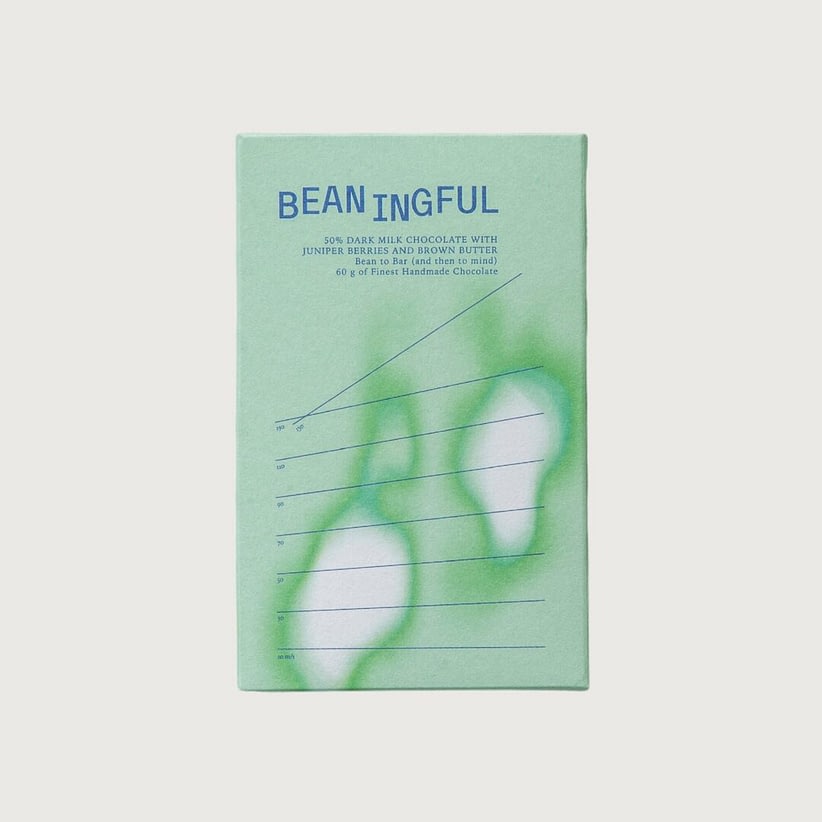 Beaningful - Juniper Berries & Brown Butter, Dark Milk 50%