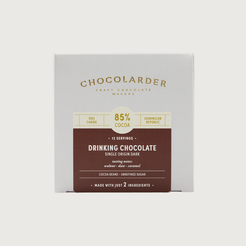 Chocolarder - Öko Caribe, Dominican Republic, Dark 85% Drinking Chocolate