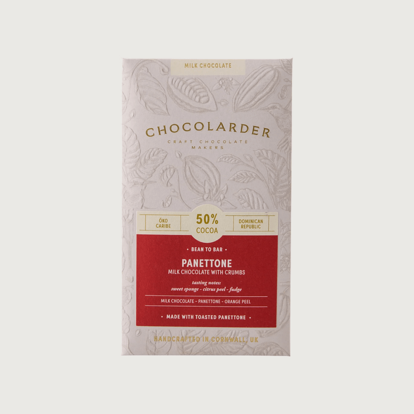 Chocolarder - Panettone, Öko Caribe, Dominican Republic, Milk 50%