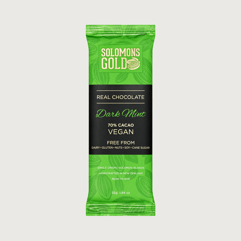 Solomon's Gold - Mint-Infused, Dark 70%