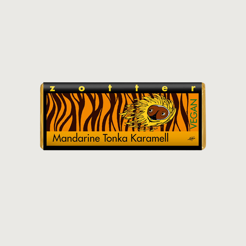 Zotter - Tangerine Tonka Caramel, Handscooped