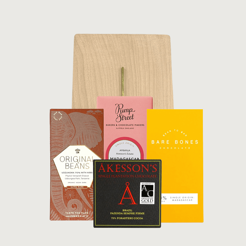 Craft Chocolate Sharing Board - Dark Selection