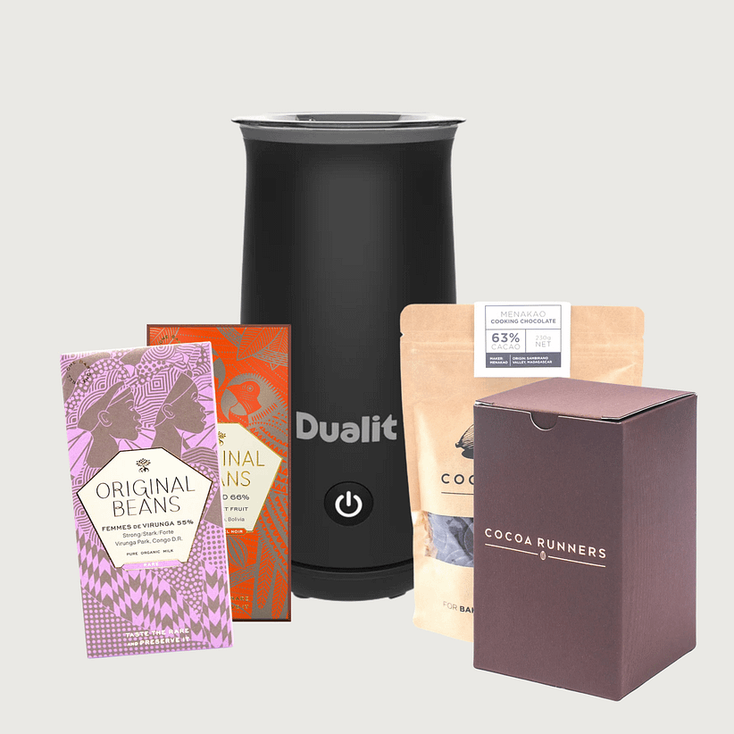 Deluxe Drinking Chocolate & Cocoatiser Set