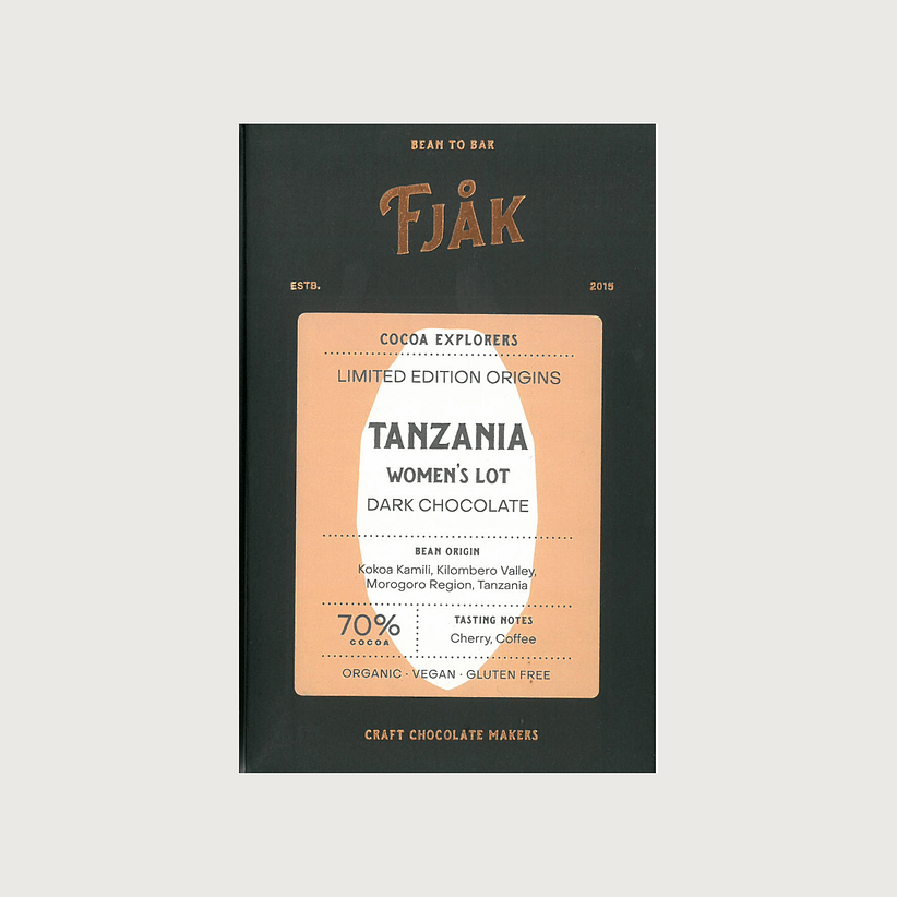 Fjak -  Women's Lot, Tanzania, Dark 70%