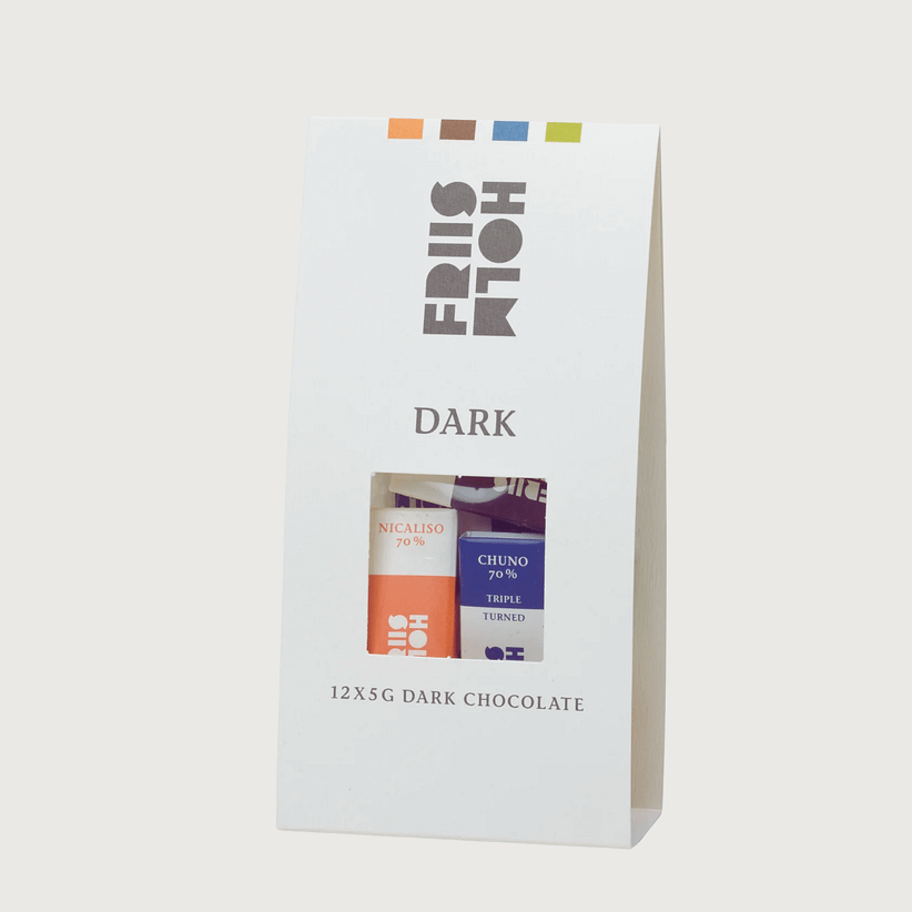 Friis Holm - 12 x 5g Taster Bars (Dark)