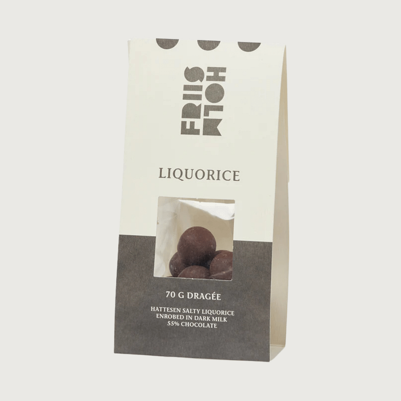 Friis Holm - Chocolate Covered Liquorice, Dark Milk 55%