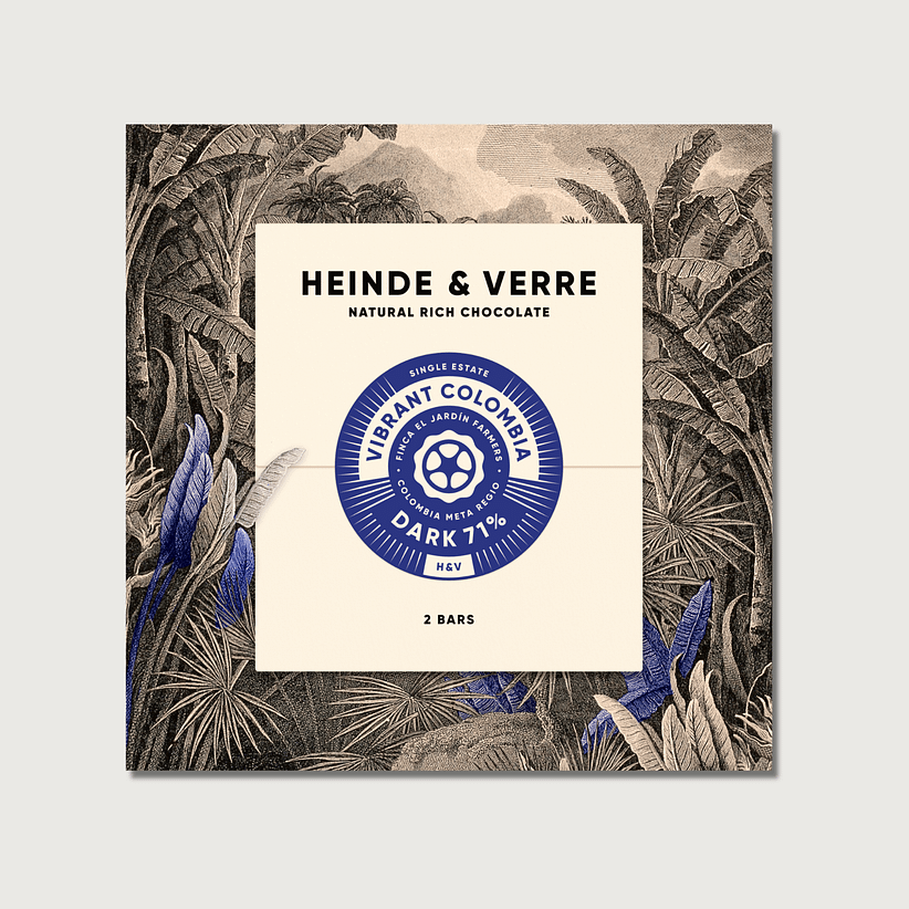 Heinde & Verre - Finca El Jardin, Colombia, 71% Dark