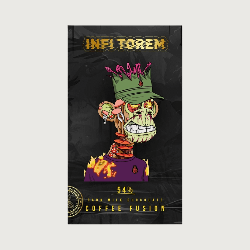 Herufek - Infi Torem, Nibs and Coffee, Dark Milk, 54%