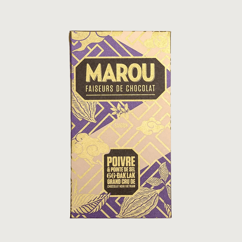 Marou - Pepper and a Pinch of Salt, Dak Lak, Dark 66%