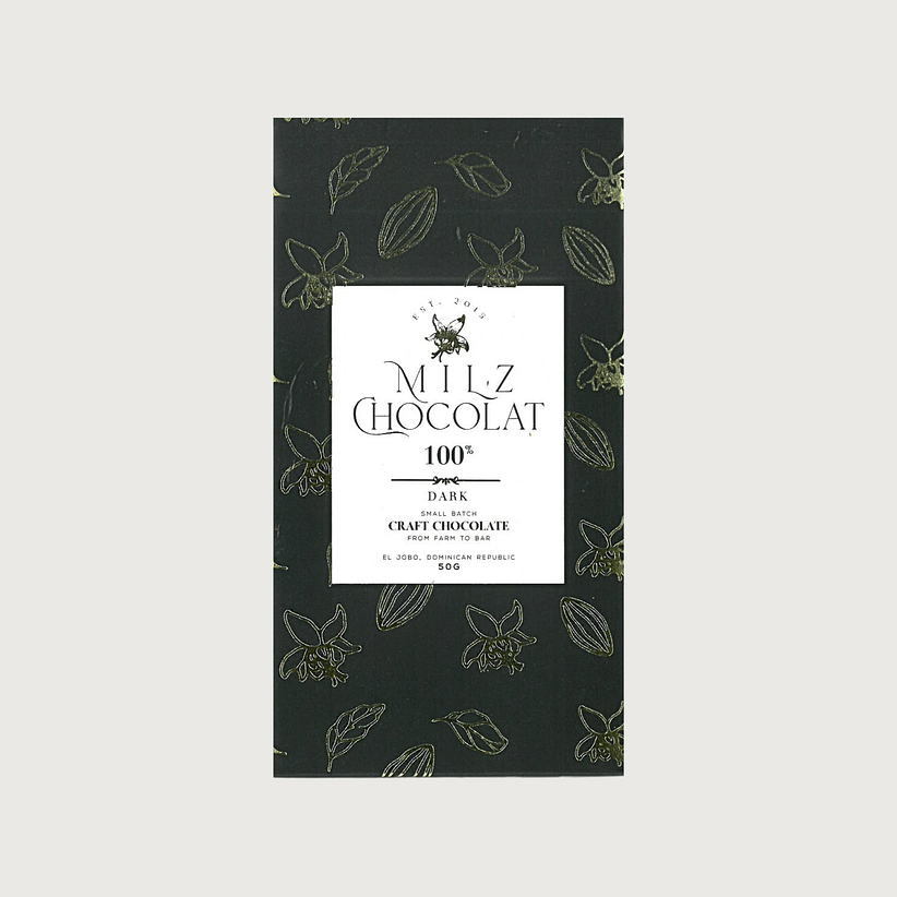 Milz Chocolat - El Jobo, Dominican Republic, 100%
