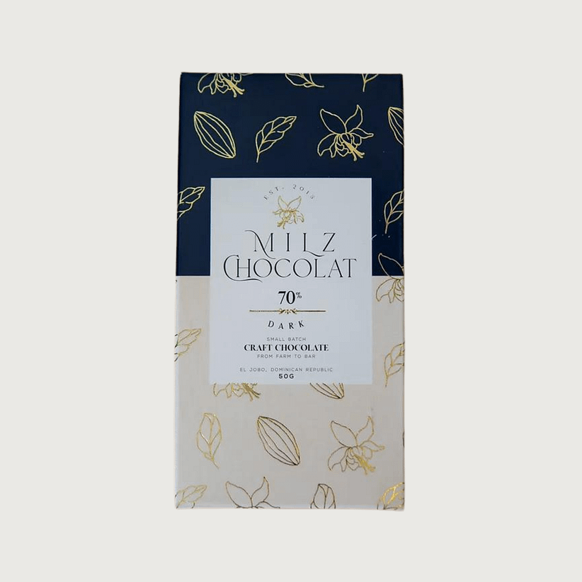 Milz Chocolat - El Jobo, Dominican Republic, Dark 70%