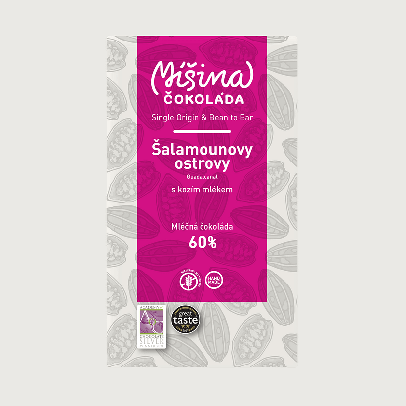 Míšina Čokoláda - Solomon Islands, Goats Milk 60%