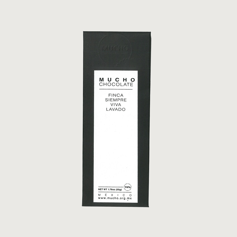 Mucho - Finca Siempre Viva Lavado, Mexico, Dark 70% (Washed Fermentation)
