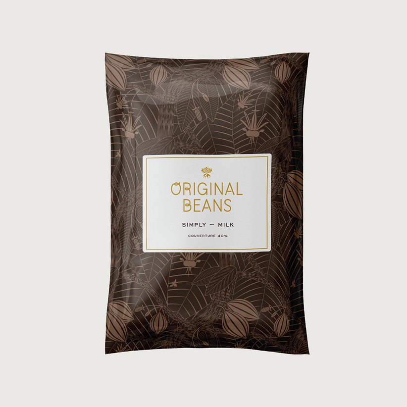 Original Beans - Simply Milk 40% Couverture (2kg)
