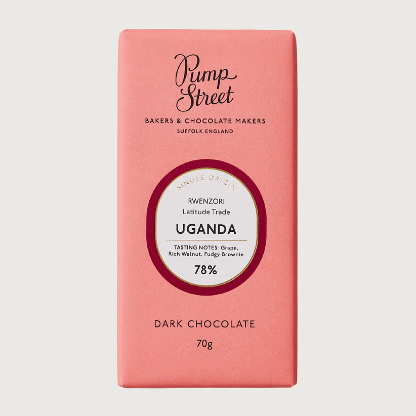 Pump Street Chocolate - Rwenzori, Uganda, Dark 78%