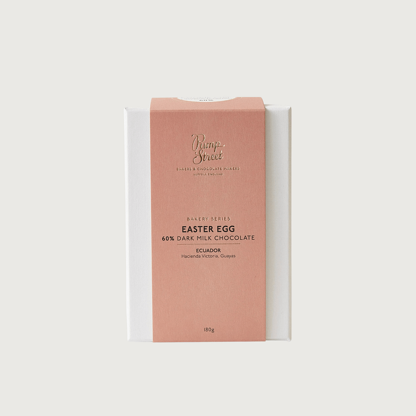 Pump Street Chocolate - Cookie Chip, Dark Milk Easter Egg, Ecuador 60%