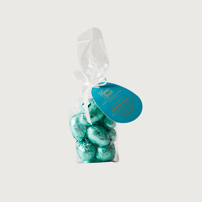 Pump Street Chocolate - Solomon Islands, Dark 72% Chocolate Easter Eggs
