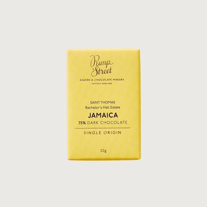 Pump Street - Jamaica 75% Taster Bar (Carton of 20)