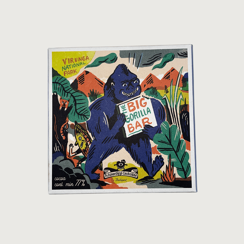 Rózsavölgyi Csokoládé - Virunga, DRC, Dark 77%
