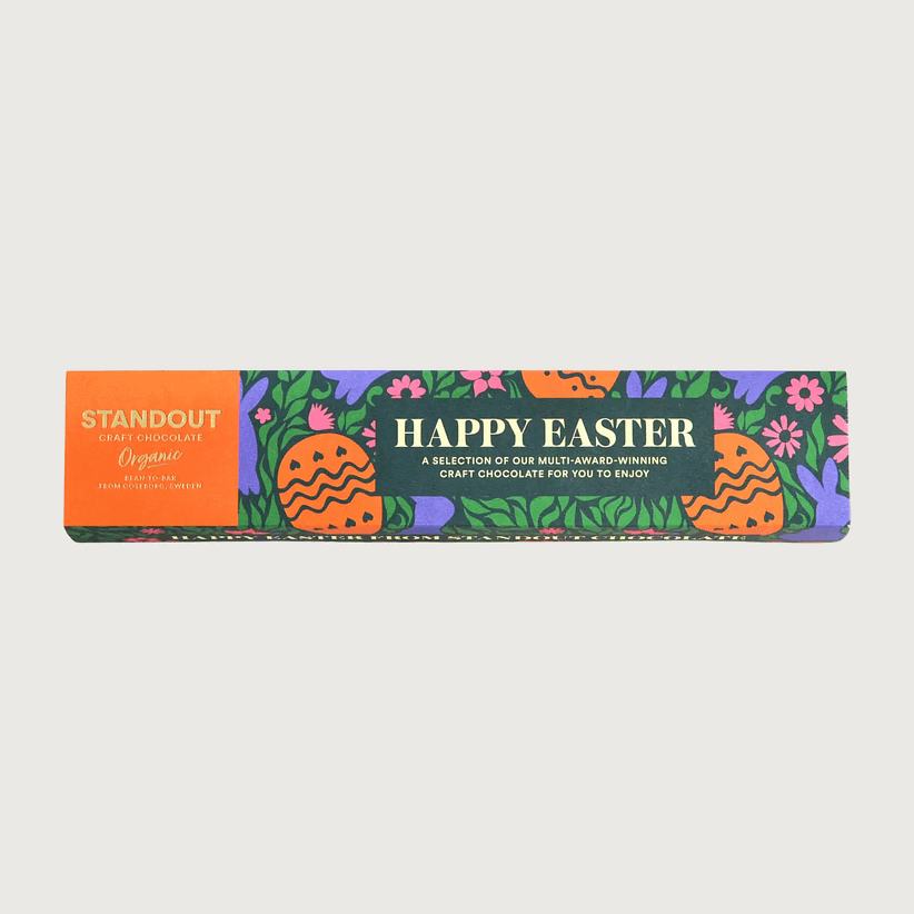 Standout - Easter Tasting Gift Box, 12 x 2 Milk & Dark Chocolate Squares