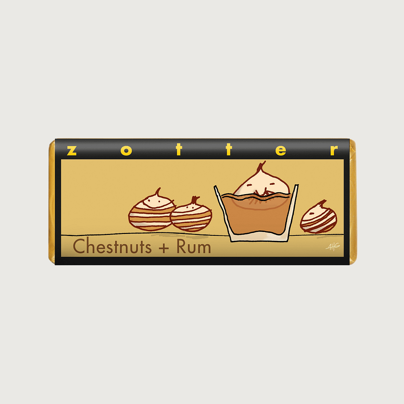 Zotter - Chestnuts & Rum